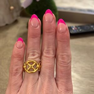 Julie Vos “Avalon” ring, brand new, adjustable size